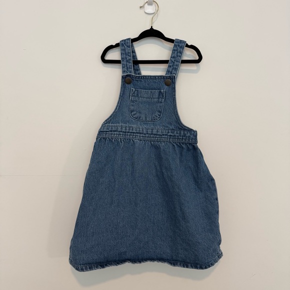 Kids Blue Denim Overalls EnFant size 5T - Picture 2 of 4